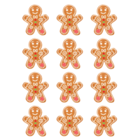Gingerbread Cookies Stickers