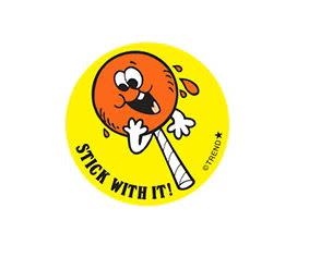 Retro Stinky Sticker-Lollipop