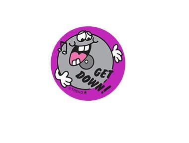 Retro Stinky Stickers-Get Down Licorice