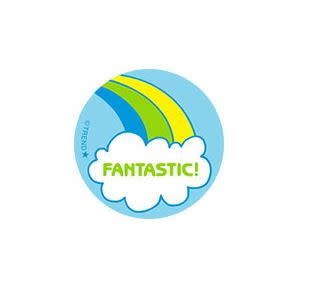 Retro Stinky Stickers-Rainbow