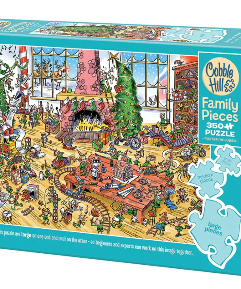 Elves At Work 350pc Family Puzzle