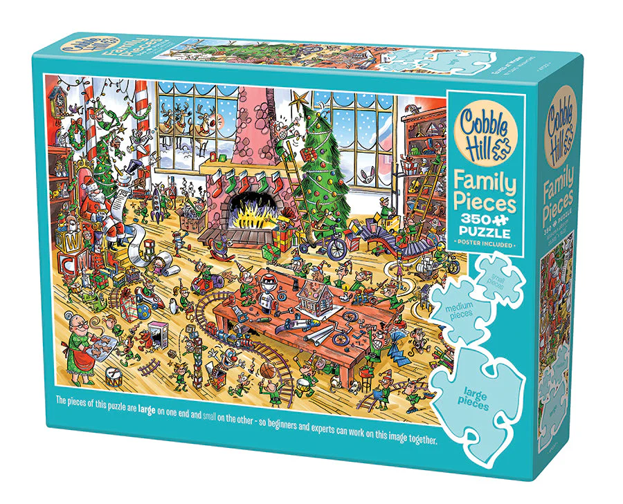 Elves At Work 350pc Family Puzzle