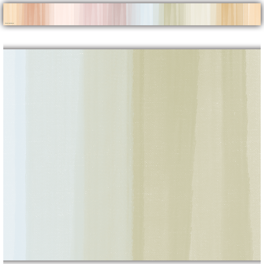 Terrazzo Tones Cool Tones Straight Border