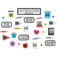 Cool For School Positive Affirmations Mini Bulletin Board