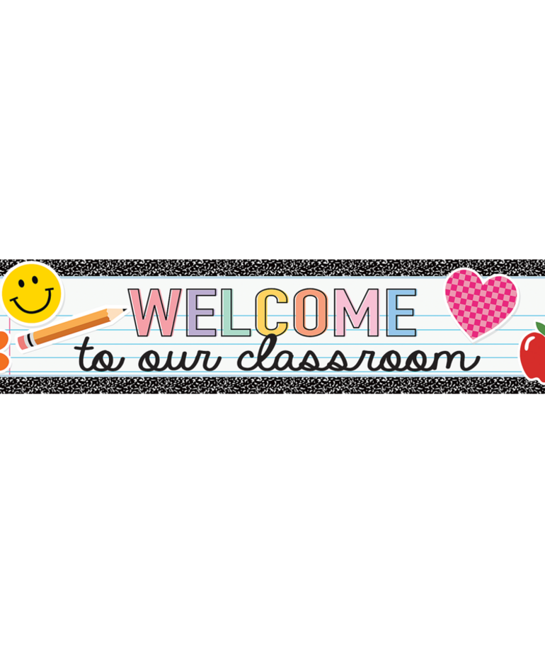 Cool for School Welcome Banner