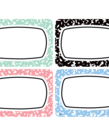 Cool for School Composition Name Tags/Labels