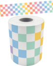 Cool for School Checkers Rolled Trim