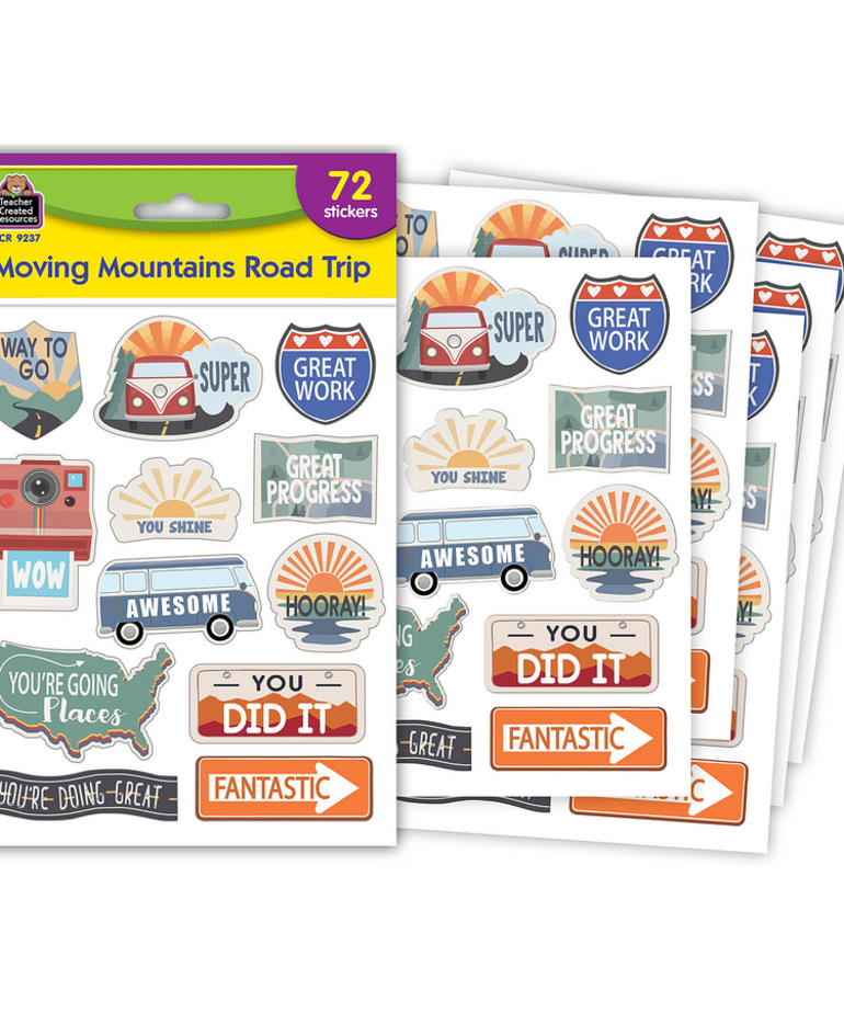 Moving Mountains Road Trip Stickers