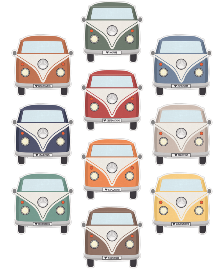 Moving Mountains Road Trip Camper Van Accents