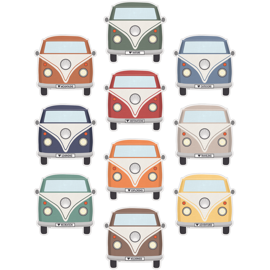 Moving Mountains Road Trip Camper Van Accents