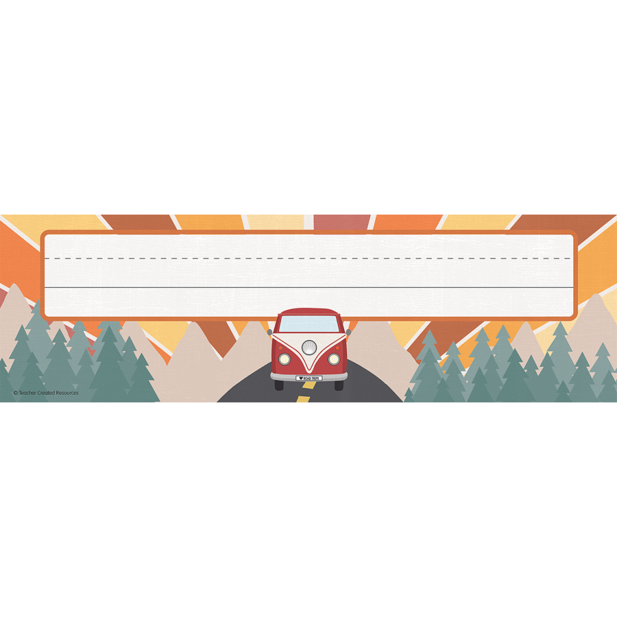 Moving Mountains Road Trip Name Plates