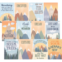 Moving Mountains Positive Sayings Small Posters