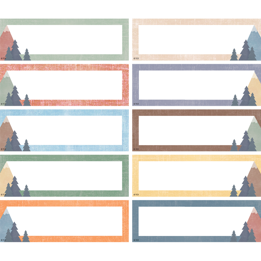 Moving Mountains Magnetic Label Accents