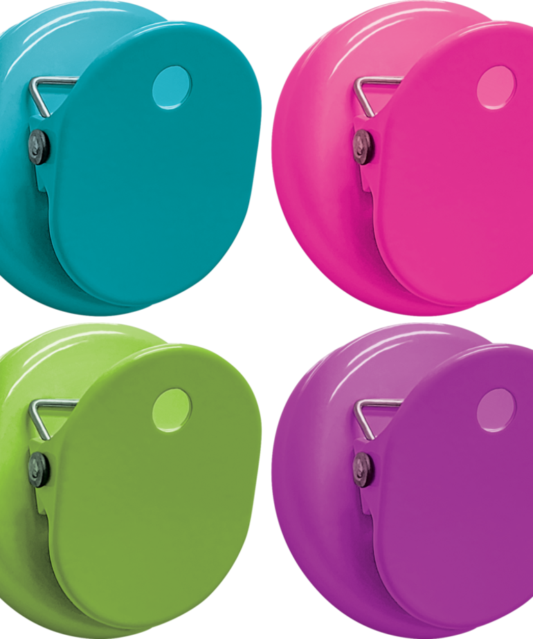 Colorful Brights Magnetic Clips