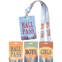 Moving Mountains Hall Pass Lanyards