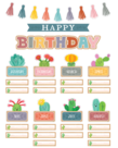 Happy Cactus Crew Happy Birthday Mini Bulletin Board