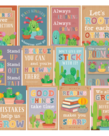 Happy Cactus Crew Small Poster Set