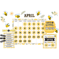 Buzzing Bees Calender Bulletin Board