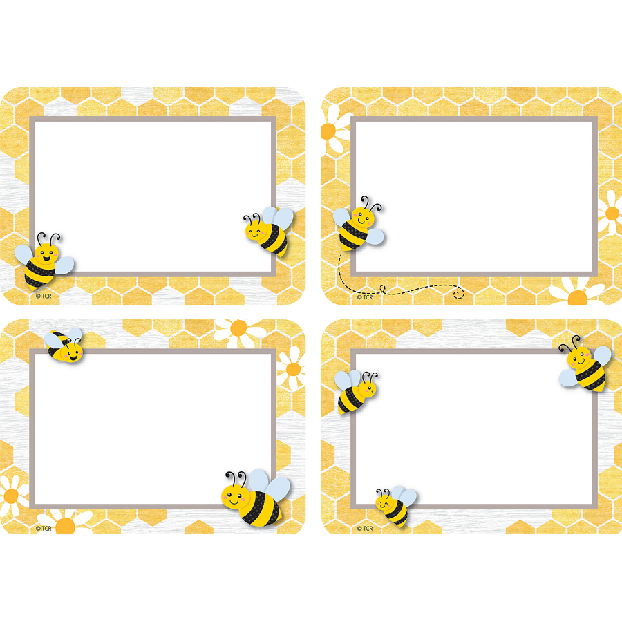 Buzzing Bees Name Tags/Labels