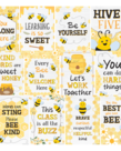 Buzzing Bees Small Poster Pack