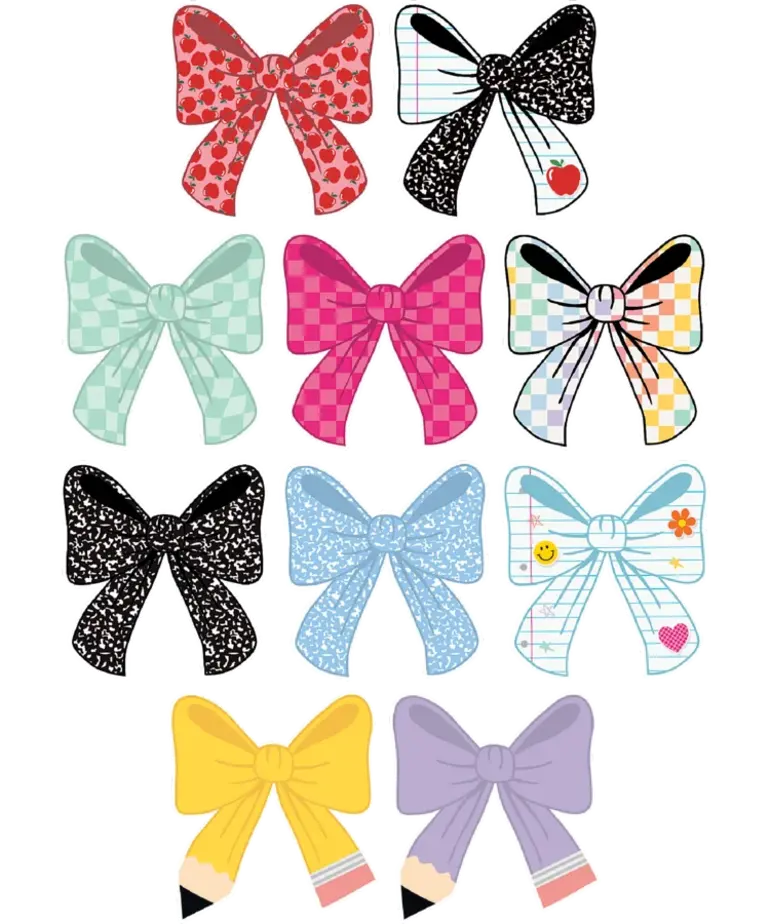 Cool for School Bows Accent