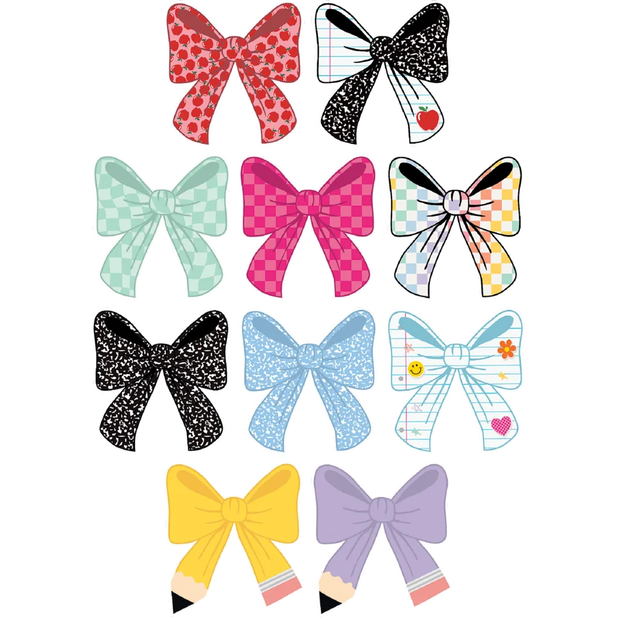 Cool for School Bows Accent