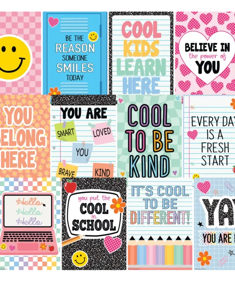 Cool for School Poster Pack