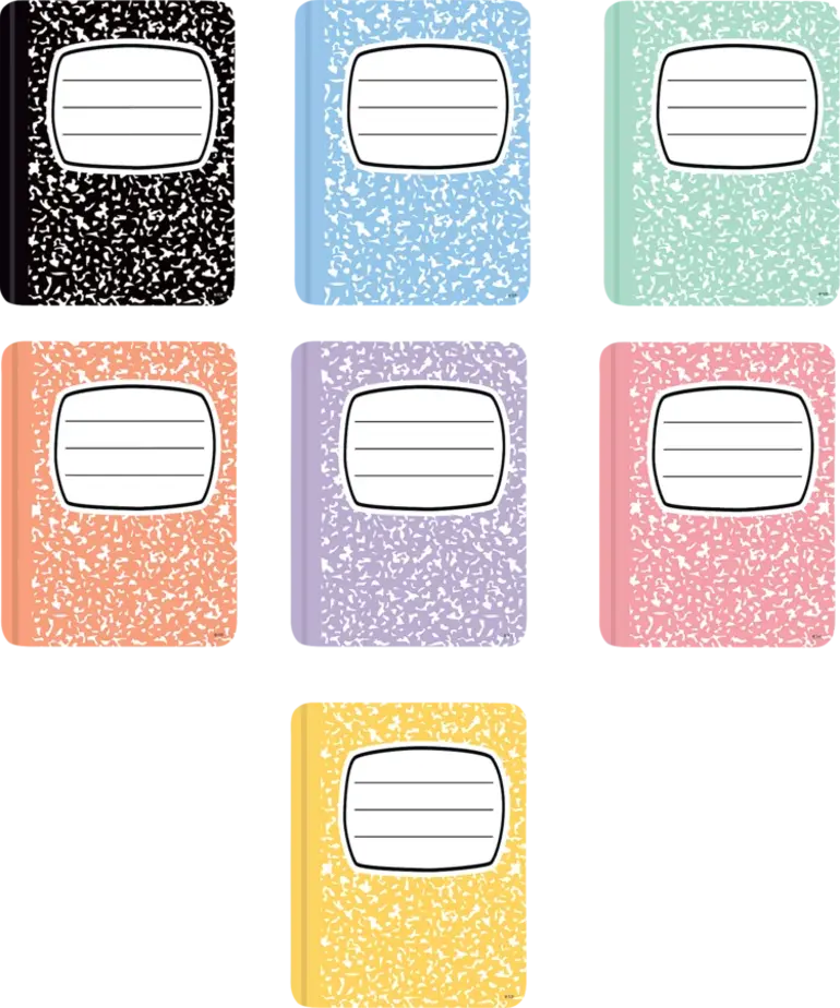Cool For School Composition Notebook Accent