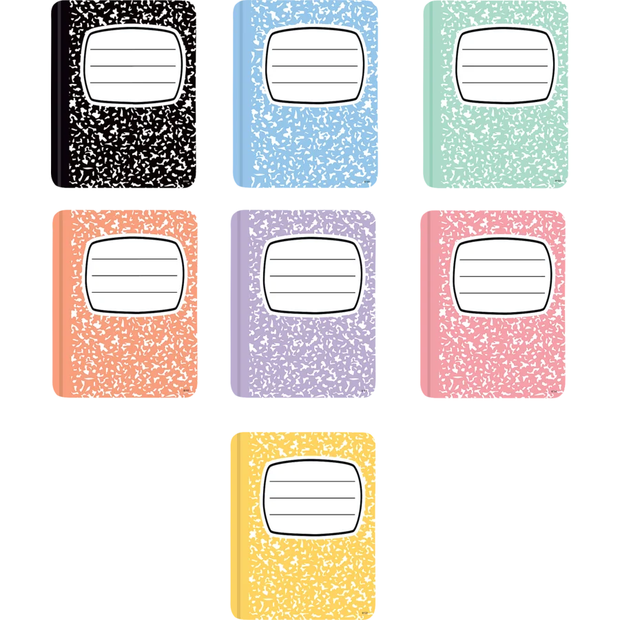 Cool For School Composition Notebook Accent
