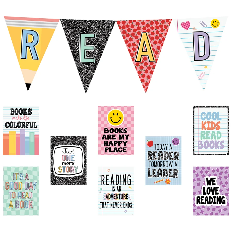Cool for School Read Bulletin Board
