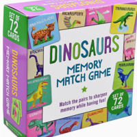 Dinosaurs Memory Match Game