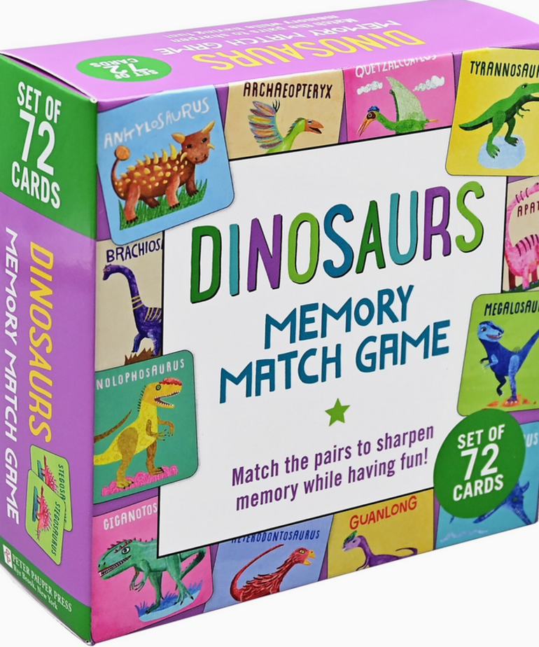 Dinosaurs Memory Match Game