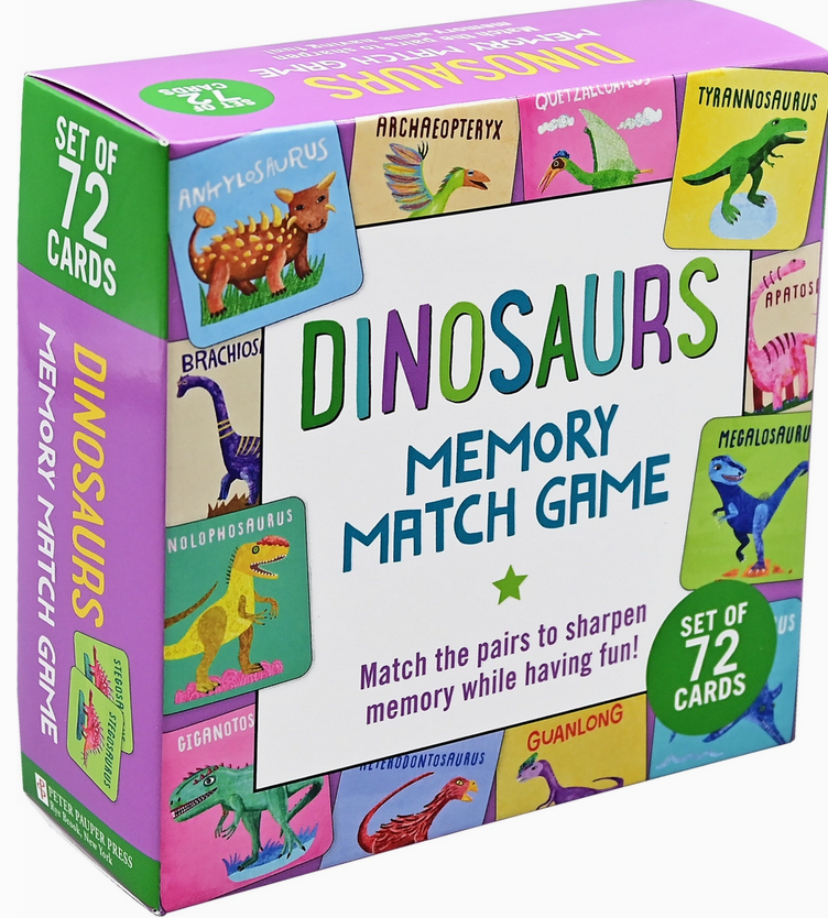 Dinosaurs Memory Match Game
