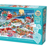 Santa's Flyby Family Puzzle