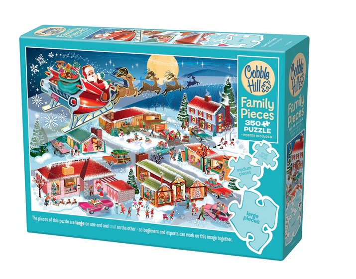 Santa's Flyby Family Puzzle