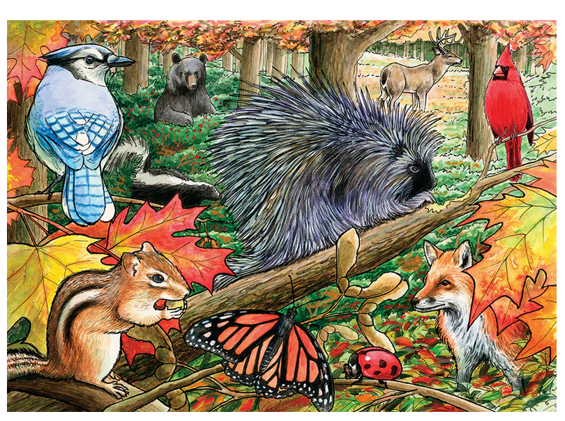 Eastern Woodlands Tray Puzzle