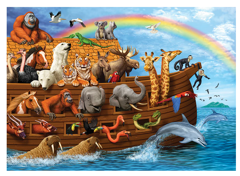 Voyagee of the Ark Tray Puzzle