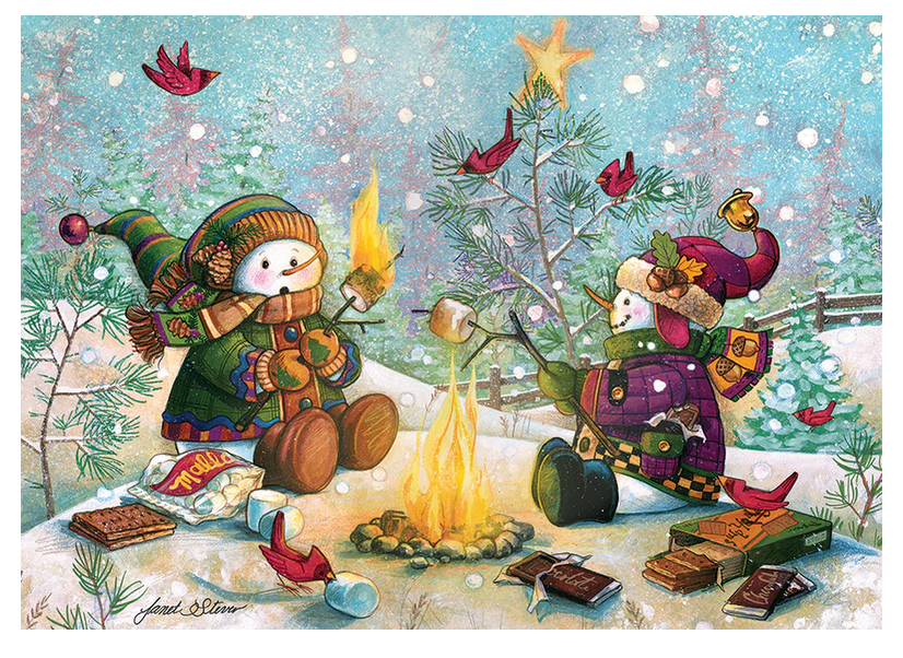 Smore Snowfall Tray Puzzle