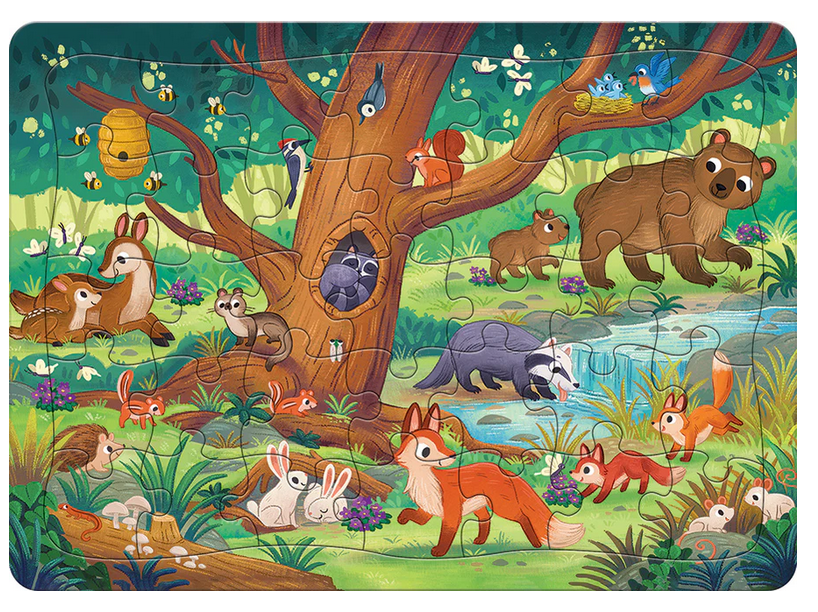 Forest Scene Tray Puzzle