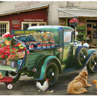 Green Grocer Tray Puzzle