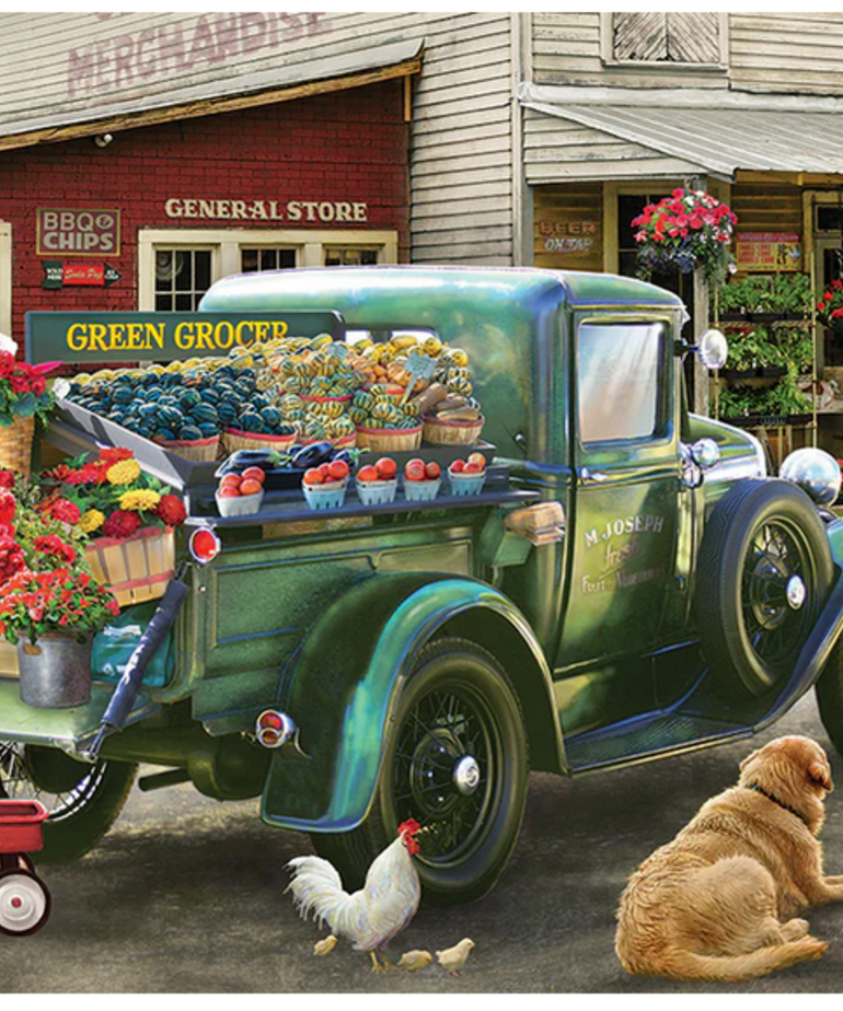 Green Grocer Tray Puzzle