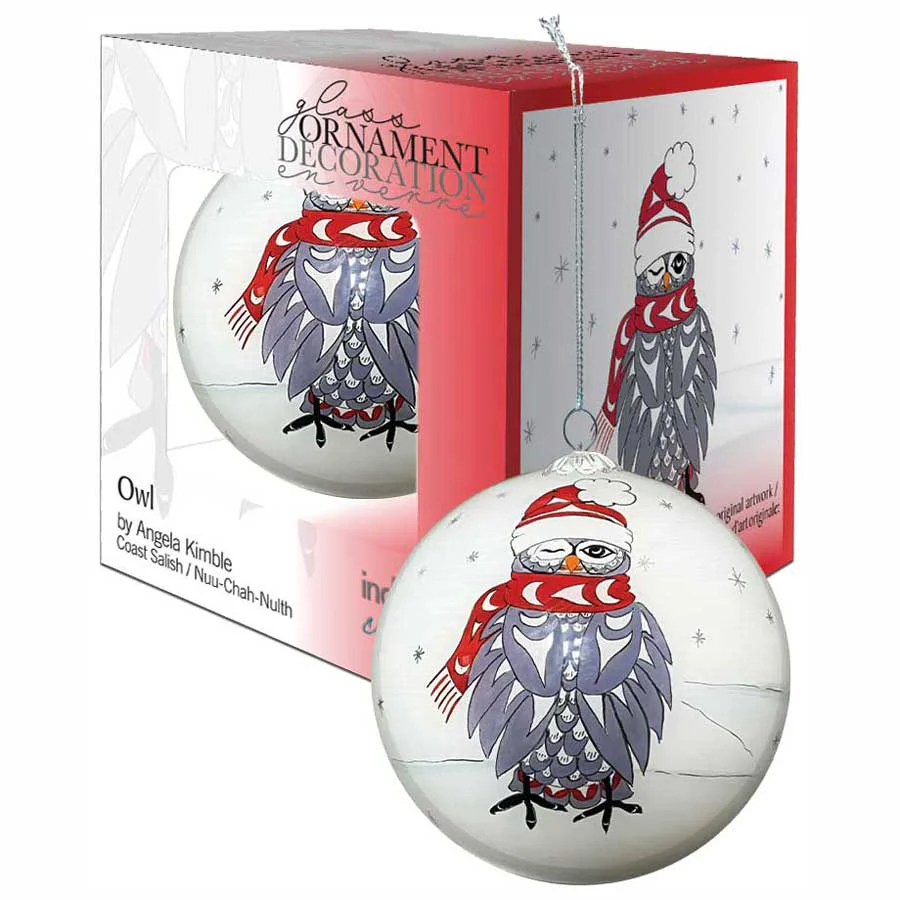 Owl Christmas Ornament