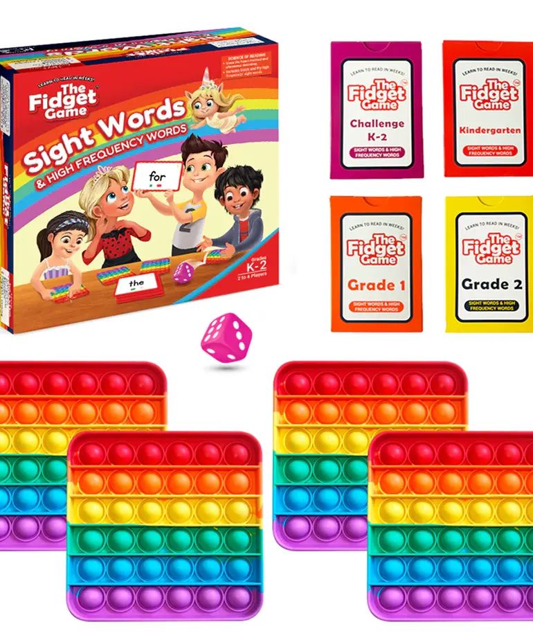 The Fidget Game-Sight Words & High Frequency Words