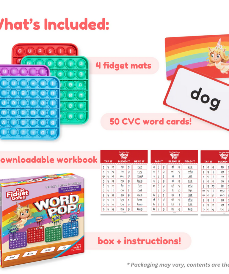 The Fidget Game-Word Pop