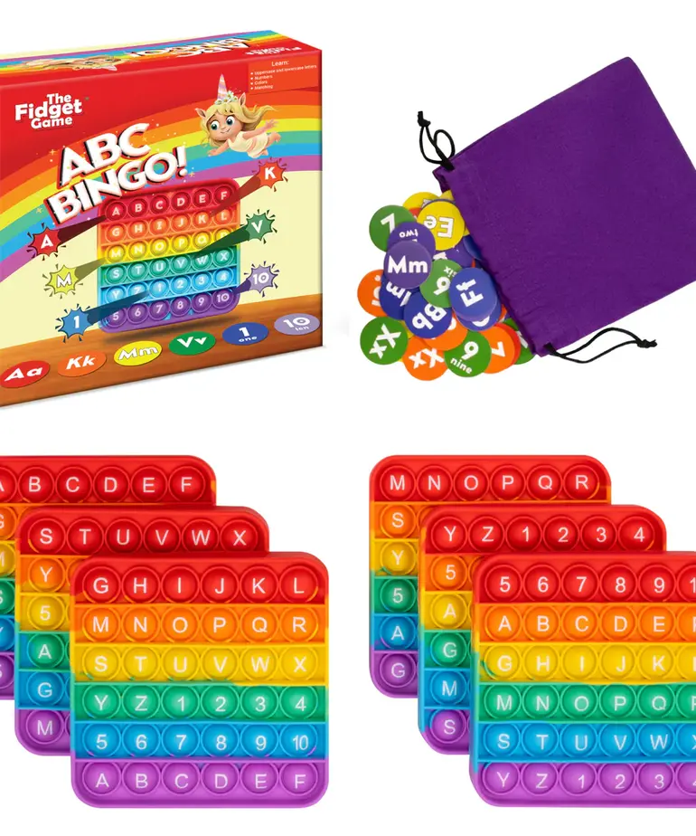 The Fidget Game-ABC Bingo