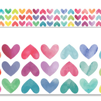 Colorful Hearts EZ Border