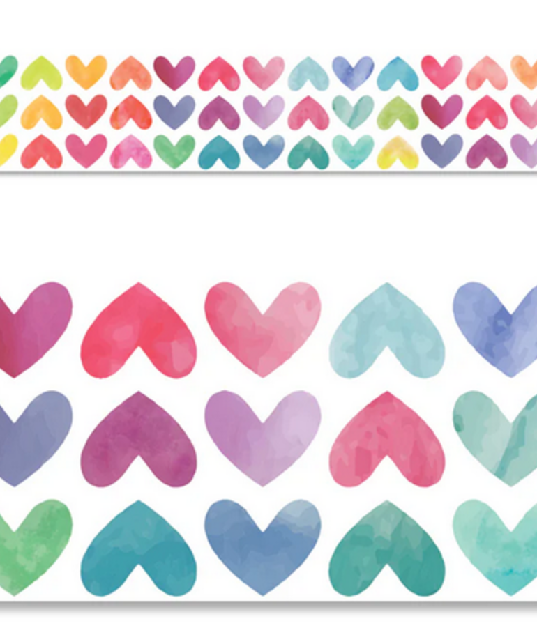Colorful Hearts EZ Border