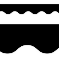 Black Wavy EZ Border