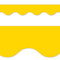 Yellow Wavy EZ Border