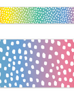 Messy Dots on Rainbow EZ Border